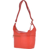Medium Leather Shoulder Bag Papaya - 62666