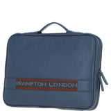 Leather Organizer with Laptop Compartment Navy: 64546