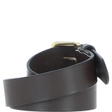 Real Leather Handmade Mens Belt Brown: MB-150
