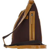 Ashwood Leather Spacious Unisex Sling Bag Mustard: P-67
