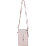 Ashwood Leather Smartphone Crossbody Bag Blush: York