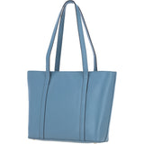 Ashwood Elegant Ladies Leather Shoulder Bag Denim: 64668