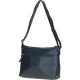 Ashwood Ladies Leather Shoulder Bag Navy: AJ1