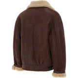 Sheepskin Flying Jacket Antique Beige: KE-184