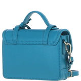 Stylish Ashwood Leather Small Satchel Bag Turquise: Y-61