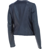 Leather Jacket Navy: FO-ETHEL