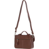 Ashwood Leather Elegance Crossbody Bag Tan: M-88