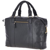 Leather Vintage Laptop Work Bag  Black : G-34