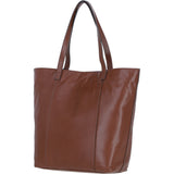 Ashwood Leather Shoulder Bag with Detachable Pouch 2 Tone Tan: 64454