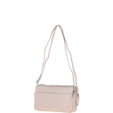 Ashwood Leather Crossbody X Shoulder Bag Mushroom: Sterling