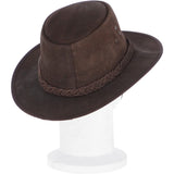 Men's Australian Hardwearing Bush Hat Brown: TAURINUS