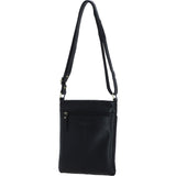 Ashwood Leather Crossbody Bag Black: M-87