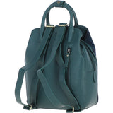 Ashwood Leather & Harris Tweed® Cloth Multi-Pocket Backpack Green/Watch: TW-66-18-GW