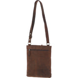 Ashwood Genuine Leather Crossbody Bag Mud/brown: ELA 1497
