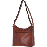 Vintage Two Pocket Leather Shoulder Bag Honey – G21