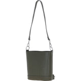 Elegant Crossbody Bucket Bag Khaki: 63386