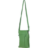 Ashwood Leather Smartphone Crossbody Bag Fern: York