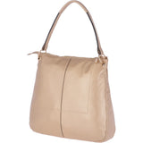 Large Leather Hobo Bag Gold : 62240