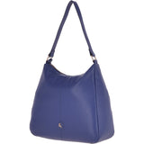 Medium Leather Shoulder Bag Twilight Blue - 60660