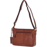 Vintage Leather Cross Body Shoulder Bag Honey – G22