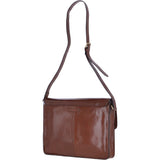 14 Inch Vegetable Tanned Leather Satchel Chestnut/ Vt : Josh