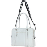Ashwood 3 Section Large Leather Handbag White: X-39