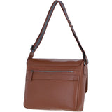 Brampton Leather Men's Emissary Messenger Bag Tan: 64403