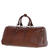 Classic Leather Weekend Bag Chestnut: Q-46