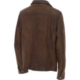 Trapper Mens Leather Jacket Brown 27: no1