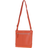 Ashwood Leather Smart Crossbody Bag Burnt Orange: 64638/cb-9