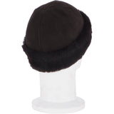 Ladies Luxury Sheepskin Hat Brown: 34