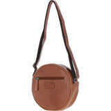 Ashwood Leather Round Crossbody Bag Tan: P-66