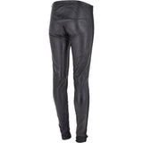 Skinny Fit Leather And Lycra Leggings Black: LEATHER LEGGINGS
