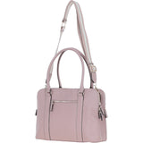 Ashwood 3 Section Large Leather Handbag Wood Rose: X-39