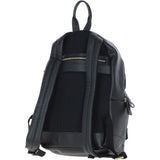 Exquisite Ashwood Leather & Harris Tweed® Cloth Large Rucksack Black/Watch: TW-43-03-BW