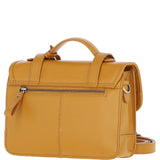 Stylish Ashwood Leather Large Satchel Bag Mustard: Y-63