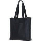 Ashwood Modern Black Leather Shoulder Bag: 63004