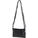 Ashwood Genuine Leather Crossbody Bag Black: G-15