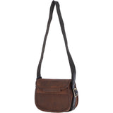 Heritage Handcrafted 100 Capacity Leather Cartridge Bag Oily Brown : Madox