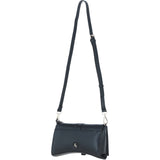 Ashwood Stylish Leather Crossbody Bag Black: 64179