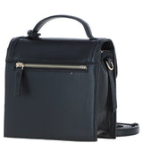 Compact Ashwood Handbag with Detachable Crossbody Strap Black: Y-54