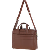 Gabicci Leather Messenger Bag Tan: GB-64956