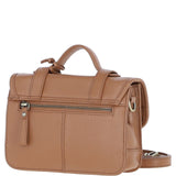 Stylish Ashwood Leather Medium Satchel Bag Butterscotch: Y-62