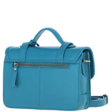 Stylish Ashwood Leather Large Satchel Bag Turquise: Y-63