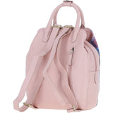 Ashwood Leather & Harris Tweed® Cloth Multi-Pocket Backpack Baby-pink/Pink: TW-66-15-BP
