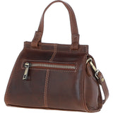 Ashwood Small Leather Grab Bag Brown: V-82