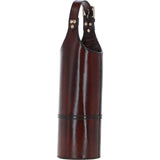 Exquisite Ashwood's Genuine Leather Wine Bottle Holder Chestnut:LF-128