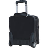 Ashwood Leather Business Trolley Bag Black: PL-51