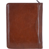 Vegetable Tanned Leather Document Holder Chestnut : A4 Sleeve
