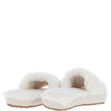 Fenland Ladies Sheepskin Slippers Beige: Nancy-Slippers
